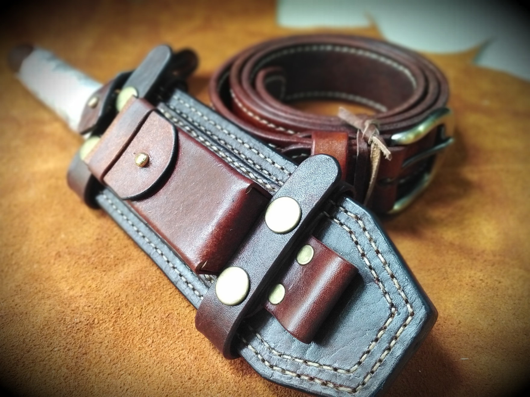 Leather crafting workshop