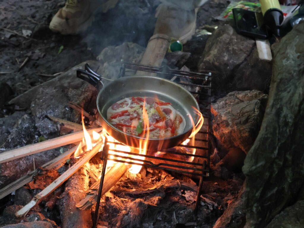 Outdoor cooking workshop