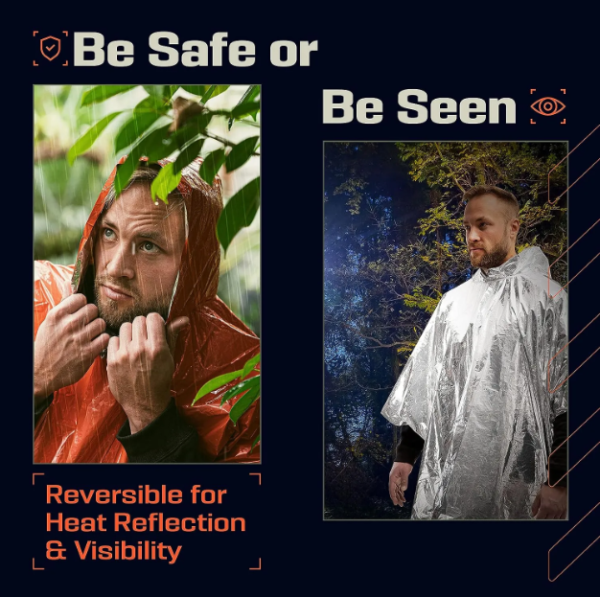Emergency Mylar Poncho - Image 4
