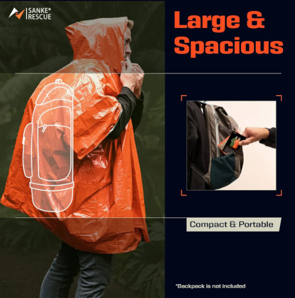Emergency Mylar Poncho - Image 7