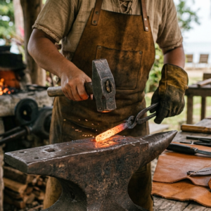 Back to Basics: 3-Day Blacksmithing & Leathercrafting Workshop